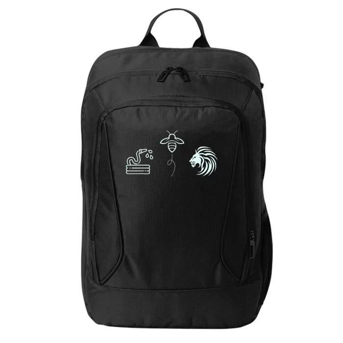 Hose Bee Lion Icons Hoes Be Lying Pun City Backpack