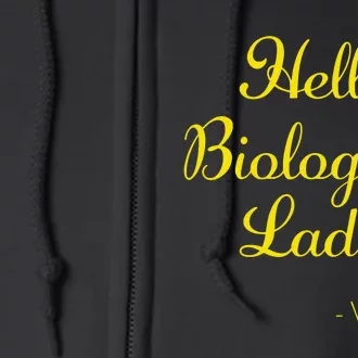 Hello Biological Ladies Val Venis Full Zip Hoodie