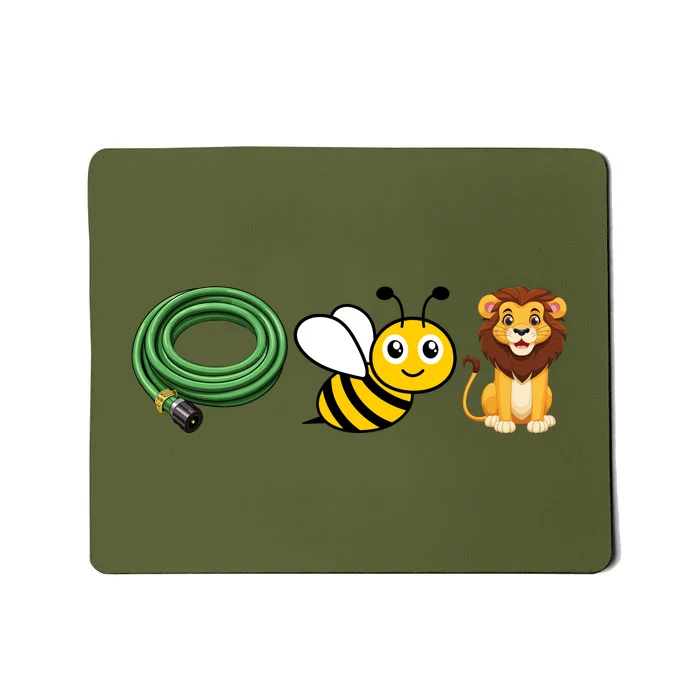 Hose Bee Lion Funny Meme Icons Hose Bee Lion Meme Mousepad