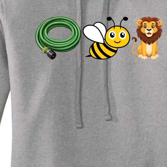 Hose Bee Lion Funny Meme Icons Hose Bee Lion Meme Women's Pullover Hoodie