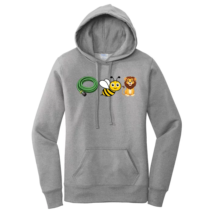 Hose Bee Lion Funny Meme Icons Hose Bee Lion Meme Women's Pullover Hoodie