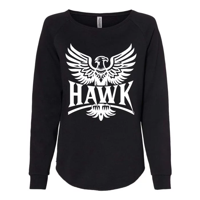 Hawk Bird Logo Womens California Wash Sweatshirt