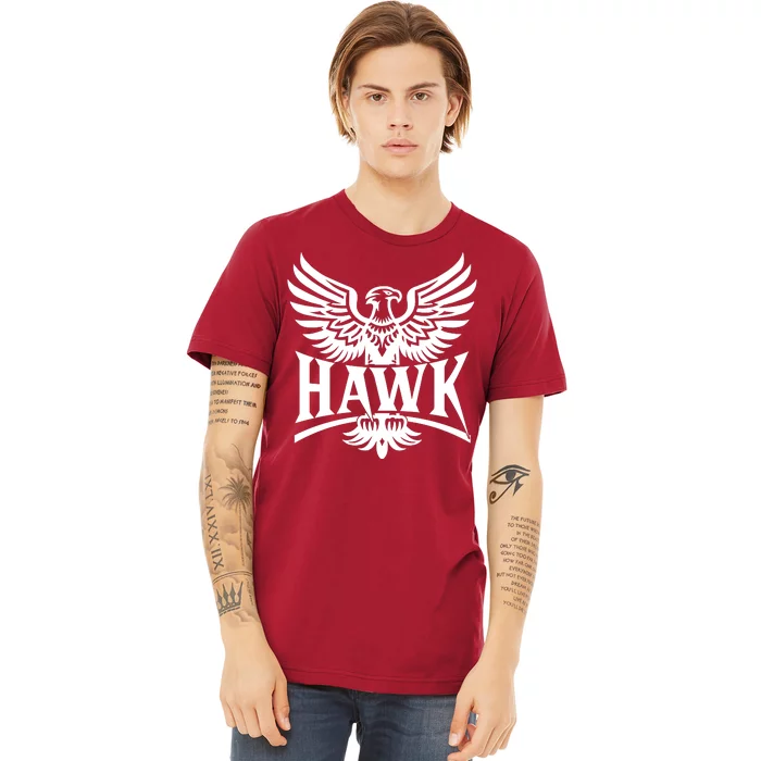 Hawk Bird Logo Premium T-Shirt