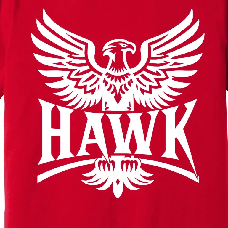 Hawk Bird Logo Premium T-Shirt