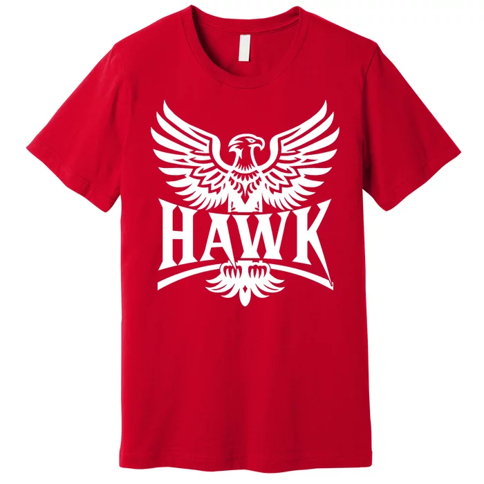 Hawk Bird Logo Premium T-Shirt