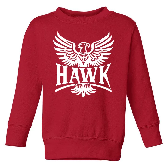 Hawk Bird Logo Toddler Sweatshirt