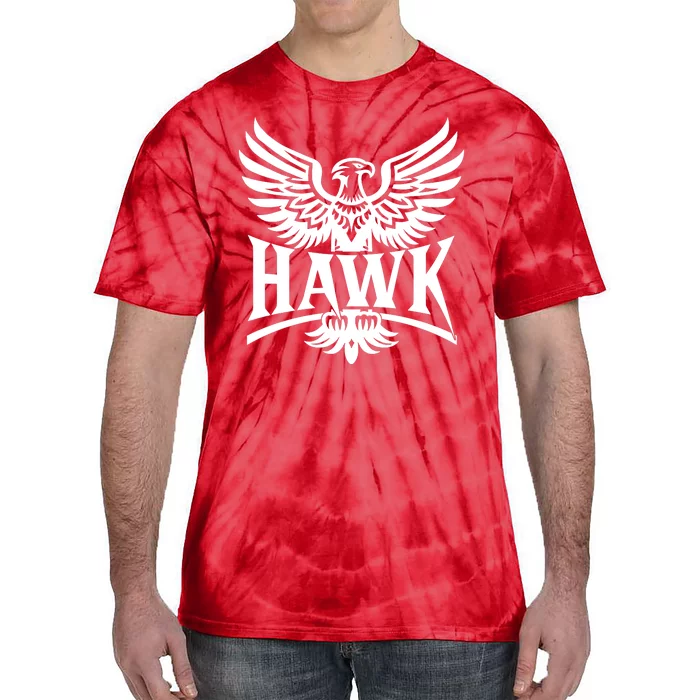 Hawk Bird Logo Tie-Dye T-Shirt