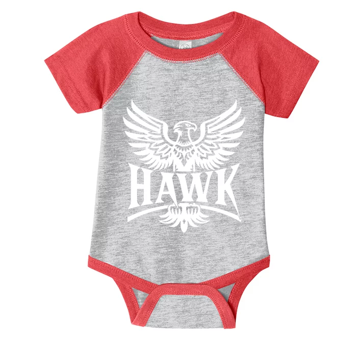 Hawk Bird Logo Infant Baby Jersey Bodysuit