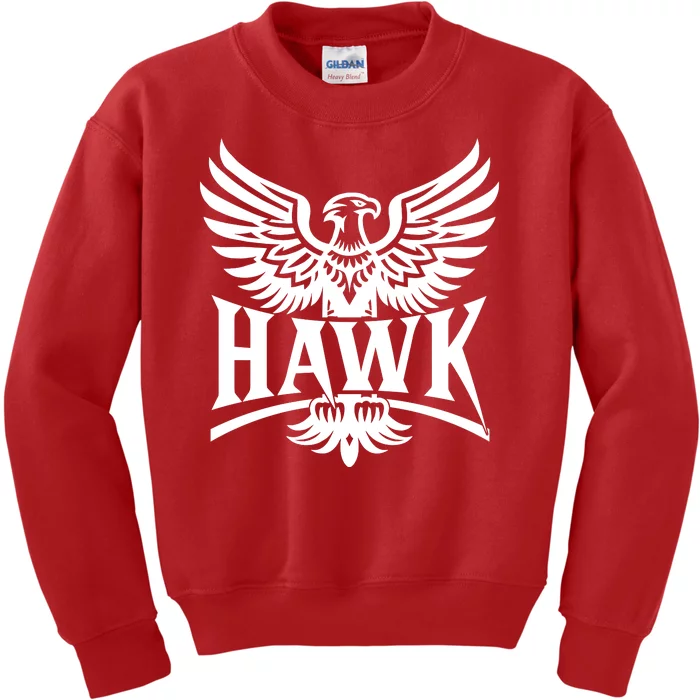 Hawk Bird Logo Kids Sweatshirt