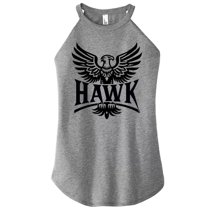 Hawk Bird Logo Women’s Perfect Tri Rocker Tank