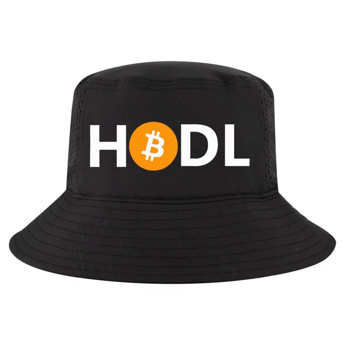 Hodl Bitcoin Logo Cryptocurrency Btc Gift Cool Comfort Performance Bucket Hat