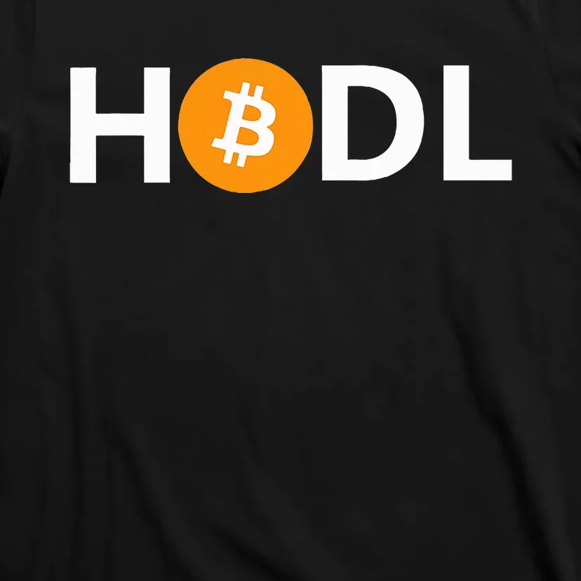 Hodl Bitcoin Logo Cryptocurrency Btc Gift T-Shirt