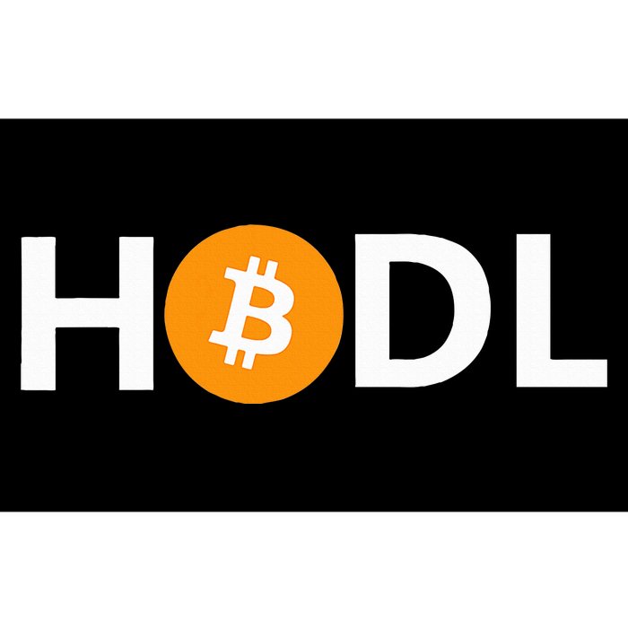 Hodl Bitcoin Logo Cryptocurrency Btc Gift Bumper Sticker