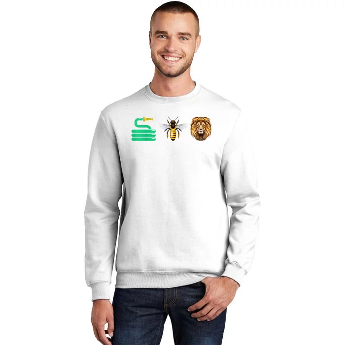 Hose Bee Lion Hose Be Lying Funny Sweatshirt