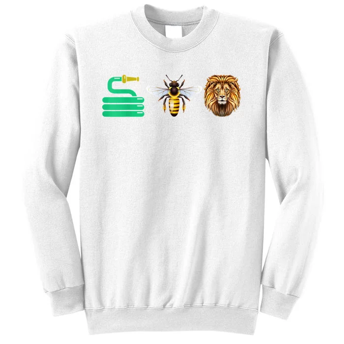 Hose Bee Lion Hose Be Lying Funny Sweatshirt