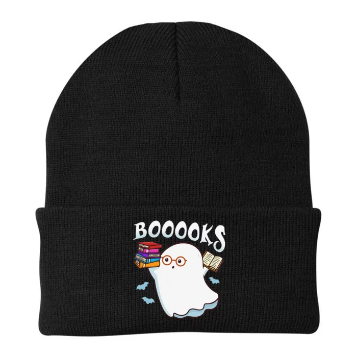 Halloween Books Librarian English Teacher Reader Reading Knit Cap Winter Beanie