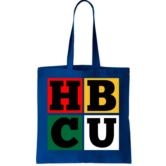 Hbcu Block Letters Grads Alumni Gift Tote Bag