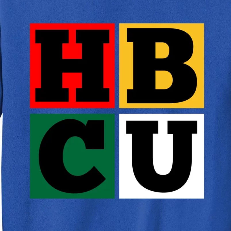 Hbcu Block Letters Grads Alumni Gift Tall Sweatshirt