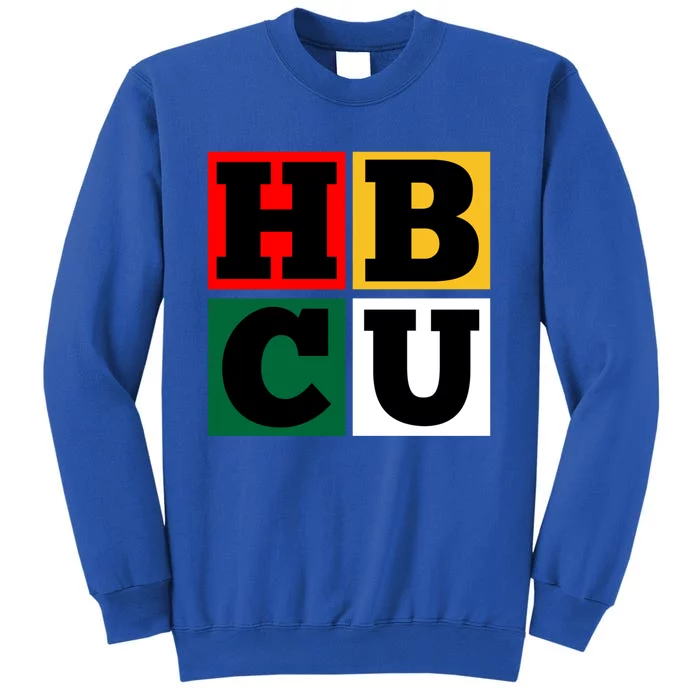 Hbcu Block Letters Grads Alumni Gift Tall Sweatshirt