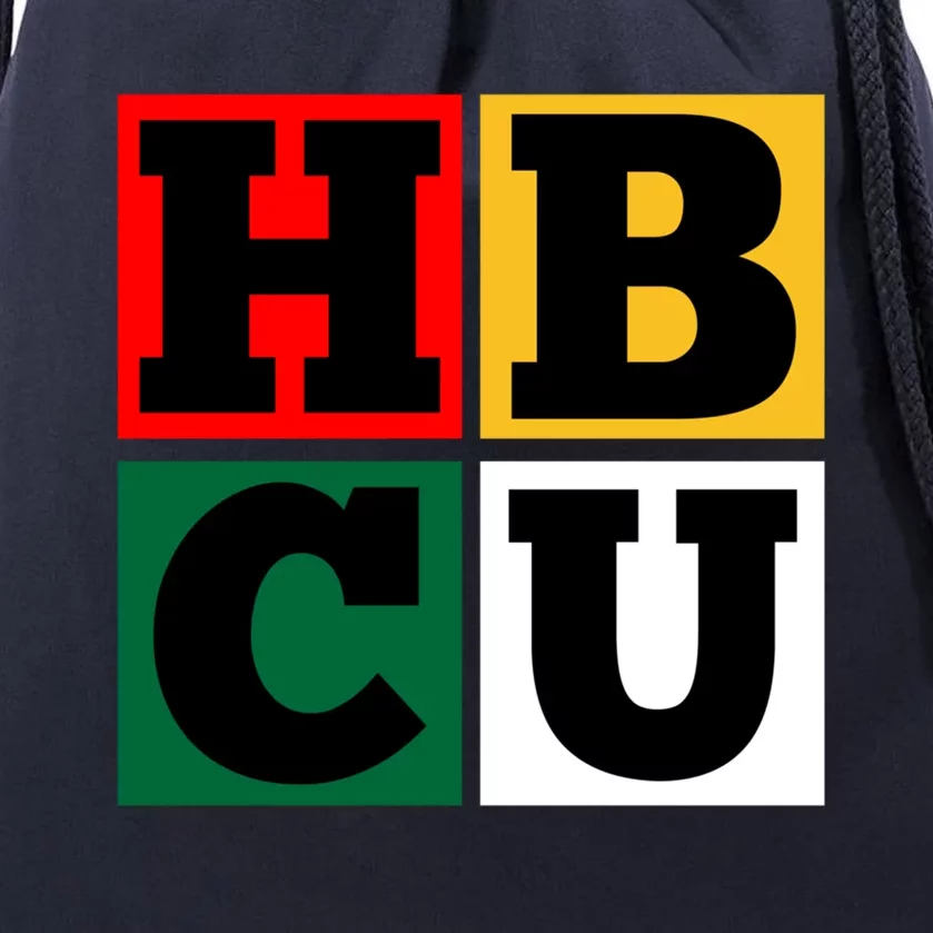 Hbcu Block Letters Grads Alumni Gift Drawstring Bag