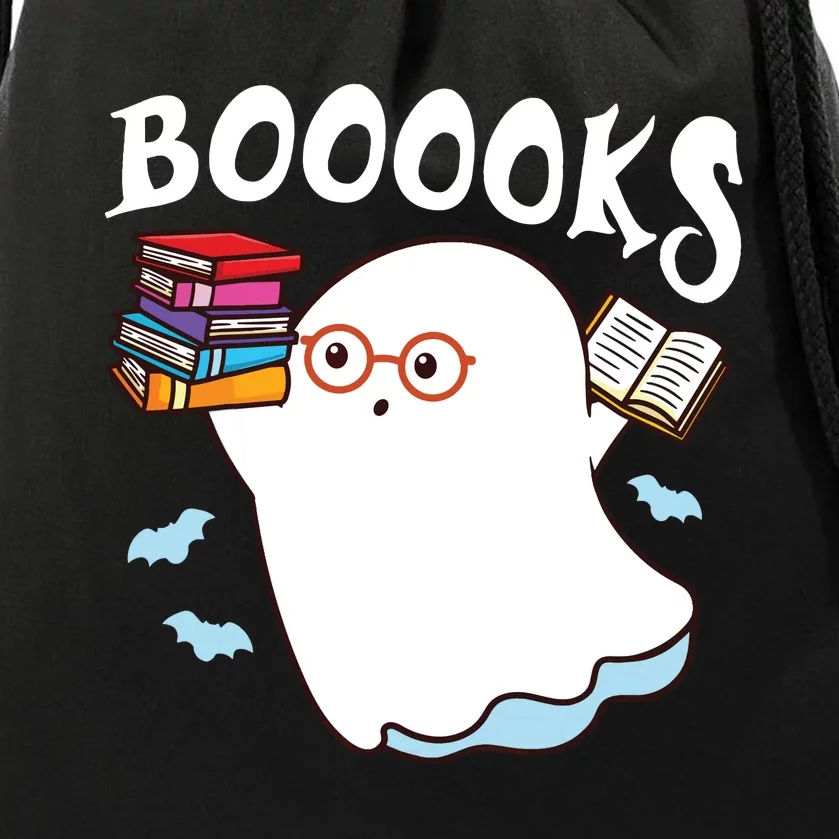 Halloween Books Librarian English Teacher Reader Reading Drawstring Bag