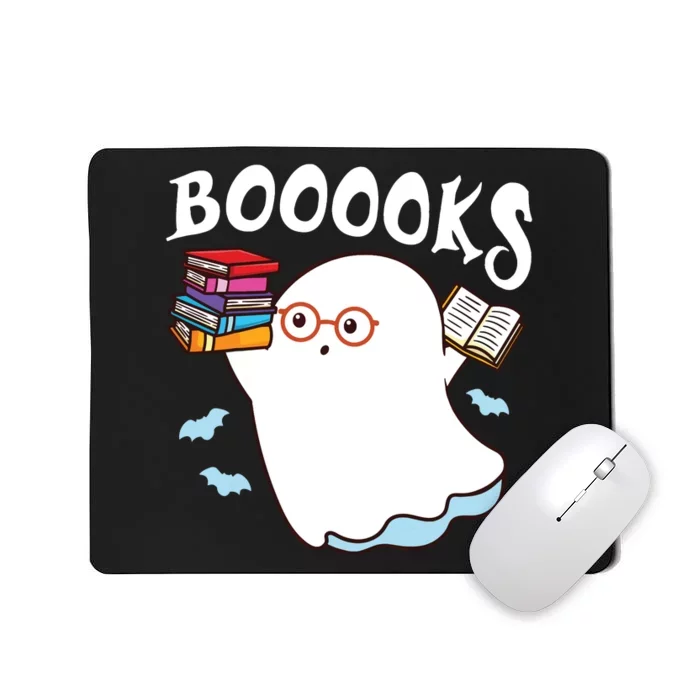 Halloween Books Librarian English Teacher Reader Reading Mousepad