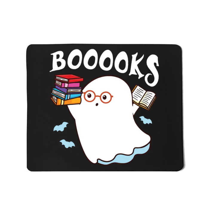 Halloween Books Librarian English Teacher Reader Reading Mousepad