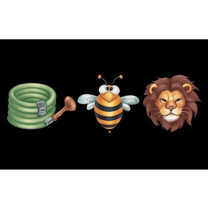 Hose Bee Lion Funny Meme Hose Bee Lion Bumper Sticker