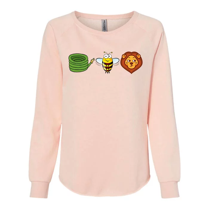 Hose Bee Lion Womens California Wash Sweatshirt