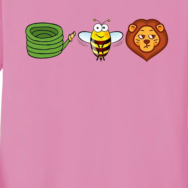 Hose Bee Lion Kids Long Sleeve Shirt