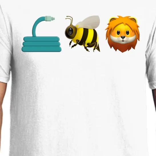 Hose Bee Lion Emoji Pajama Set