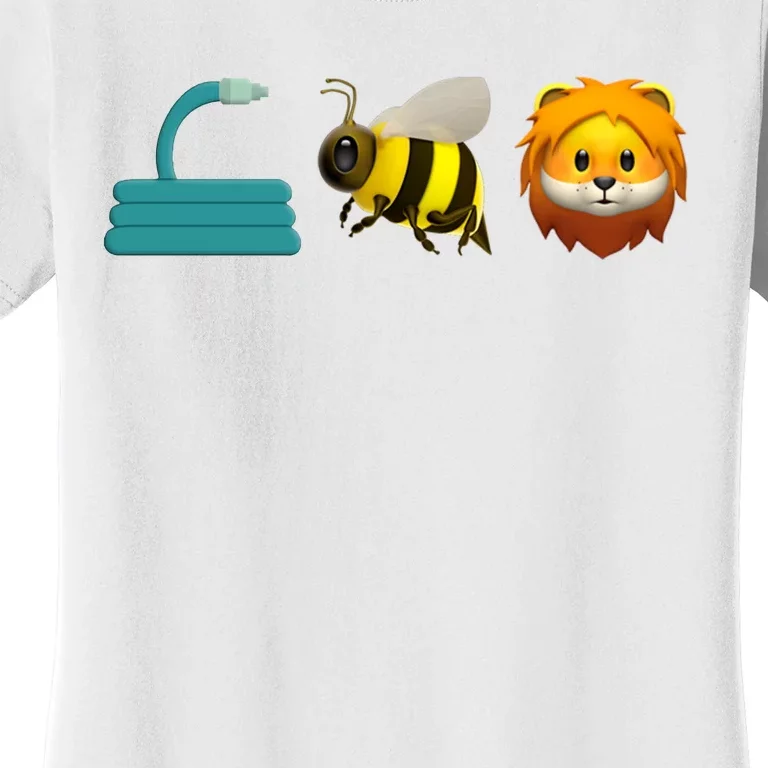 Hose Bee Lion Emoji Women's T-Shirt