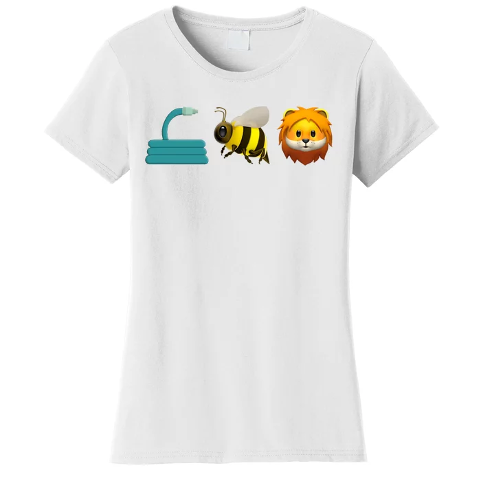 Hose Bee Lion Emoji Women's T-Shirt