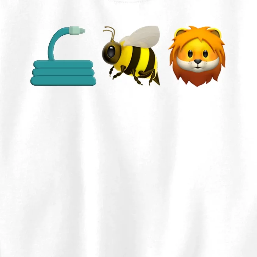 Hose Bee Lion Emoji Kids Sweatshirt