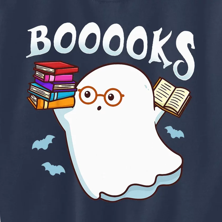 Halloween Books Librarian English Teacher Reader Reading Kids Sweatshirt