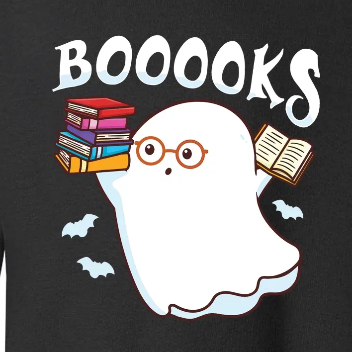 Halloween Books Librarian English Teacher Reader Reading Toddler Sweatshirt