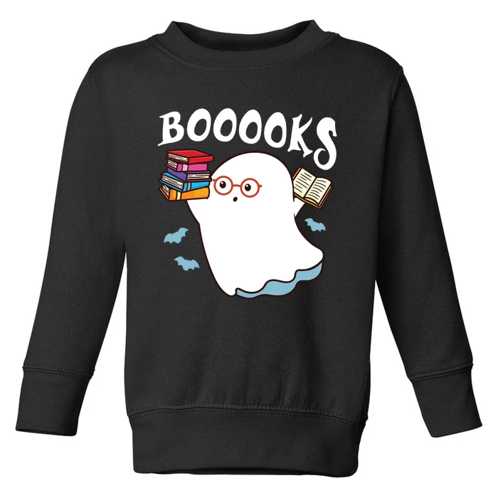 Halloween Books Librarian English Teacher Reader Reading Toddler Sweatshirt