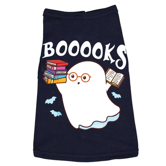 Halloween Books Librarian English Teacher Reader Reading Doggie Tank