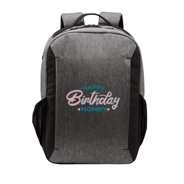 Happy Birthday Mommy Cute Gift Vector Backpack