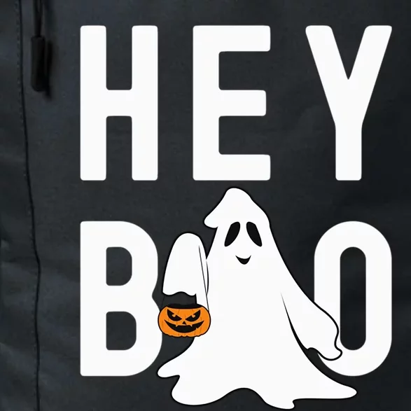 Hey Boo Matching Family Cute Ghost Trick Or Treat Halloween Cool Gift Daily Commute Backpack