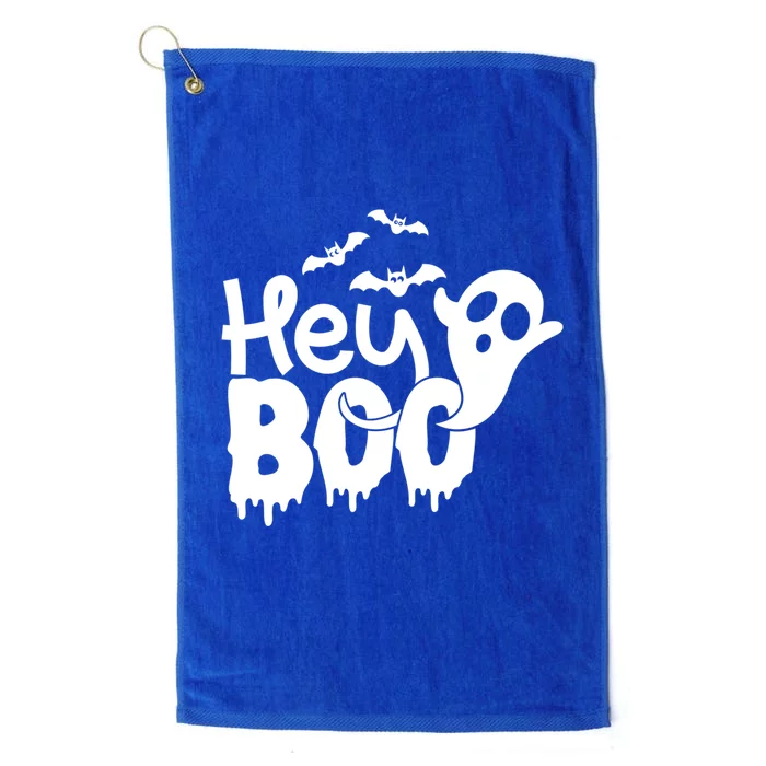 Hey Boo Meaningful Gift Platinum Collection Golf Towel