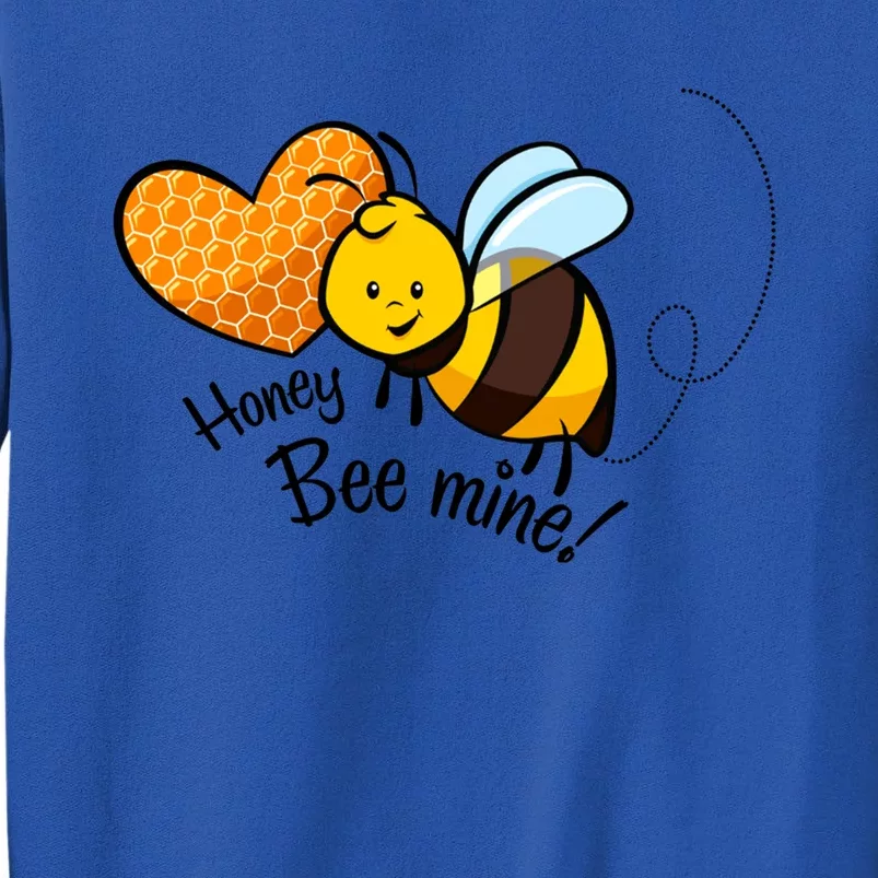 Honey Bee Mine! Couples Valentine's Day Bumble Bee Graphic Cool Gift Sweatshirt