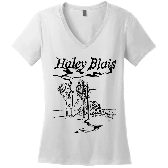 Haley Blais Meadow Women's V-Neck T-Shirt