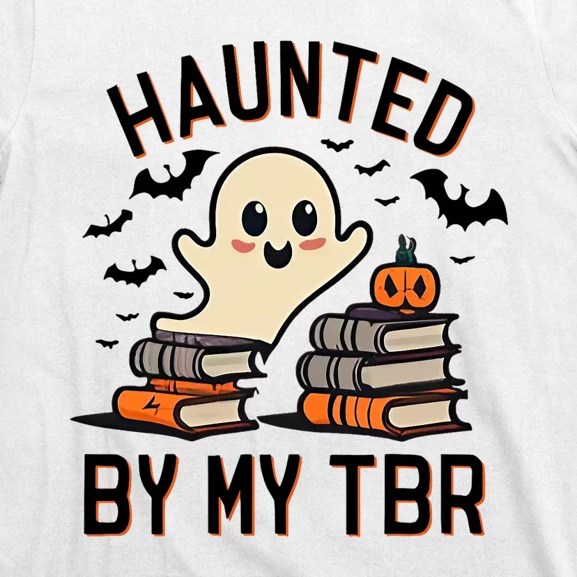 Haunted By My Tbr Boo Halloween Book T-Shirt