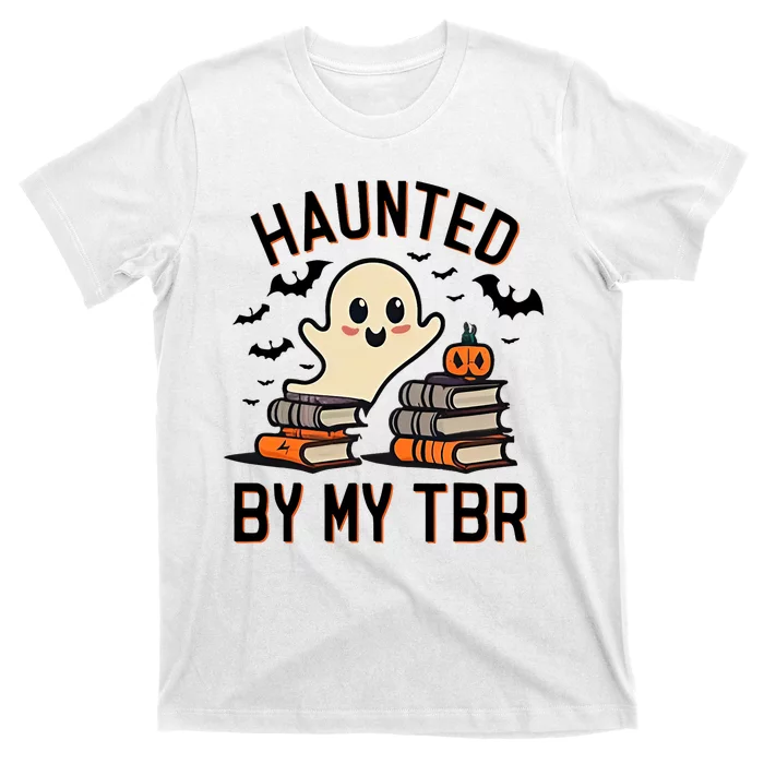 Haunted By My Tbr Boo Halloween Book T-Shirt