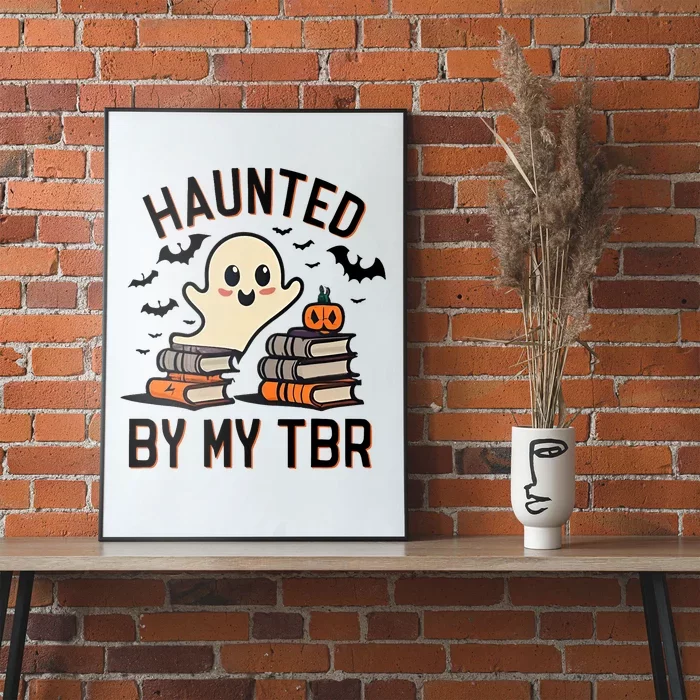 Haunted By My Tbr Boo Halloween Book Poster