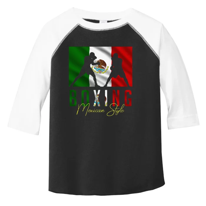 Humorous Boxing Mexican Sparring Kickboxing Kickboxer Fan Toddler Fine Jersey T-Shirt