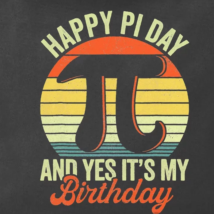 Happy Birthday Math Geek Pi Day Zip Tote Bag