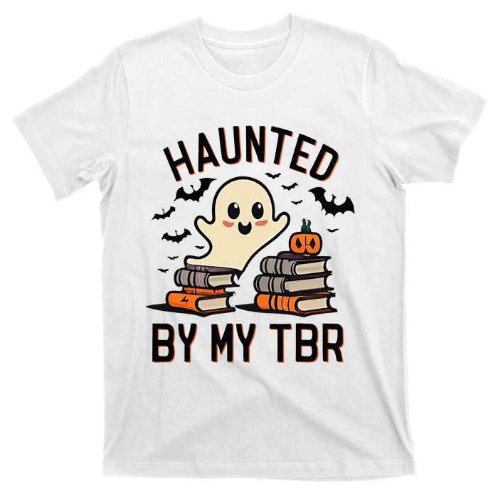 Haunted By My Tbr Boo Halloween Book T-Shirt