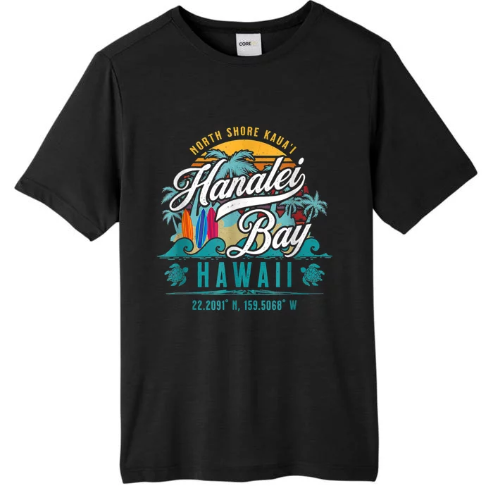 Hanalei Bay North Shore Kauai Hawaii ChromaSoft Performance T-Shirt